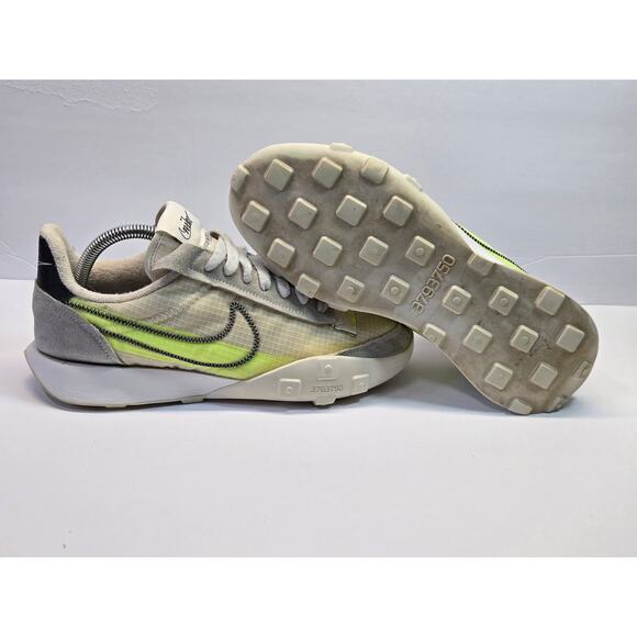Size 9.5 - Nike Waffle Racer 2X Summit White Volt W - Picture 6 of 7